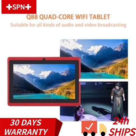 Ready Stock Q88 Portable Tablet 7 inch 512MB+ 4GB Android .
